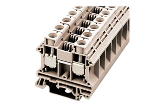 UK接线端子为什么被称作轨道式端子,其特点是什么?