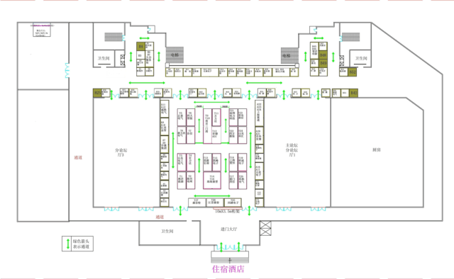 上海置恒展位平面图 上海置恒展位平面图